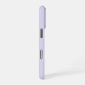 Moderne Flieder-Minimalist-Monogramm-iPhone-Hülle iPhone Hülle (Rechte Seite)