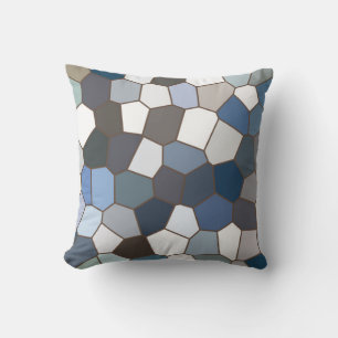 Moderne Fliesenmuster Kissen