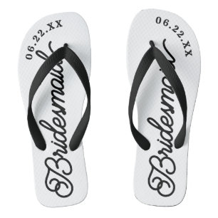 Moderne Flip Flops für kundenspezifische Brautpart Badesandalen