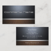 Moderne Floor and Wall Business Card Visitenkarte (Vorne/Hinten)