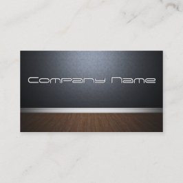 Moderne Floor and Wall Business Card Visitenkarte