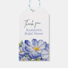 Moderne floral High Heel Vielen Dank für Ihre Unte Geschenkanhänger