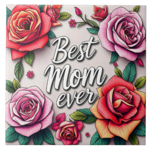 Moderne floral luxuriöse Geschenksammlung Fliese