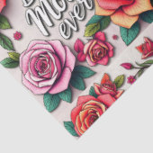 Moderne floral luxuriöse Geschenksammlung Seidenpapier (Ausschnitt)