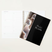 Moderne floral personalize Name Planner Planer (Anzeige)