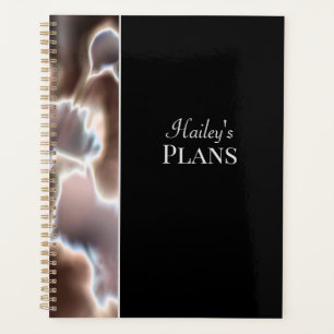 Moderne floral personalize Name Planner Planer