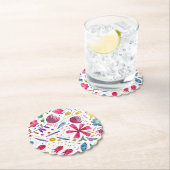 Moderne Floral Watercolor Untersetzer (Vor Ort)