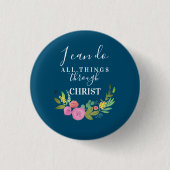 Moderne Floralbibliotheken - Philippinen 4:13 Scha Button (Vorderseite)