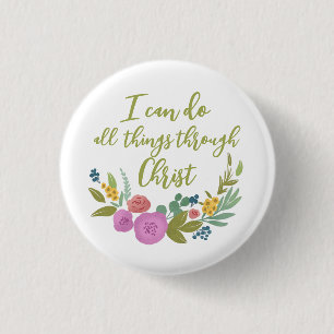Moderne Floralbibliotheken - Philippinen 4:13 Scha Button