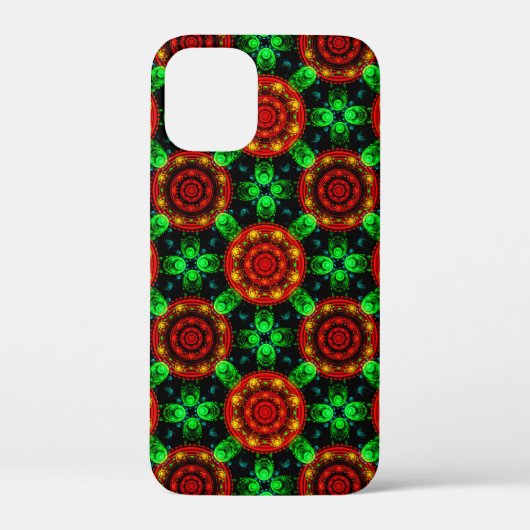 Moderne florale Boho-elegante abstrakte Muster #50 Case-Mate iPhone Hülle (Rückseite)