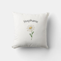 Moderne Florale Botanische Einfache Aquarell-Namen