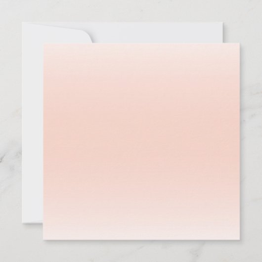 Moderne florale Elephant Baby Girl Babydusche (Rückseite)