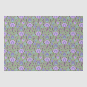 Moderne florale Folklore // Mauve Lila Seidenpapier