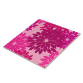 Moderne florale Kimono Print, Rosa, Fuchsia und We Fliese