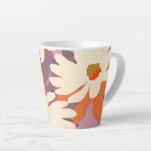 Moderne florale künstlerische Daisies Natur Wohnge Milchtasse (Rechte Ecke)