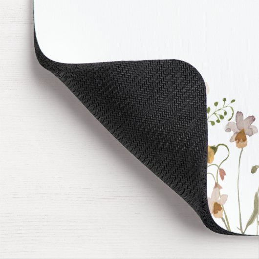 Moderne florale Mousepad (Ecke)