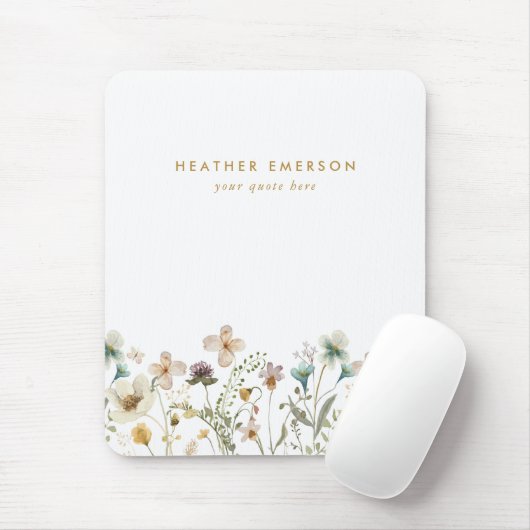 Moderne florale Mousepad (Mit Mouse)