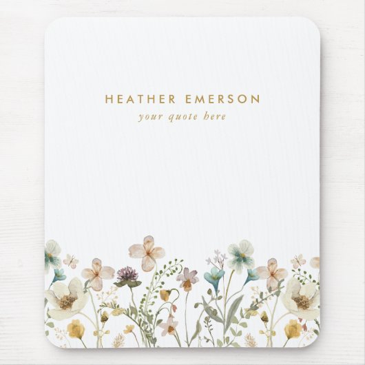 Moderne florale Mousepad (Vorne)