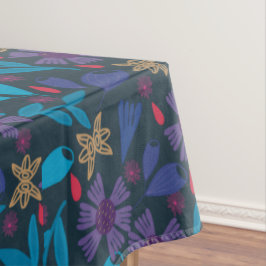 Moderne, florale niedliche Tischdecke