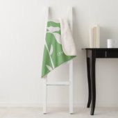 Moderne Florale Silhouette Benutzername Sherpadecke (Beispiel)