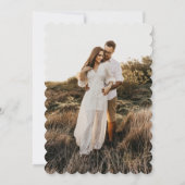 Moderne florale Taco Bout Liebe Engagement Party Einladung (Rückseite)