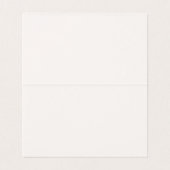 Moderne, florale Tischkarten (Innenseite Aufgefaltet)