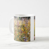 Moderne Florale Wildblume Kaffeetasse (Vorderseite Links)