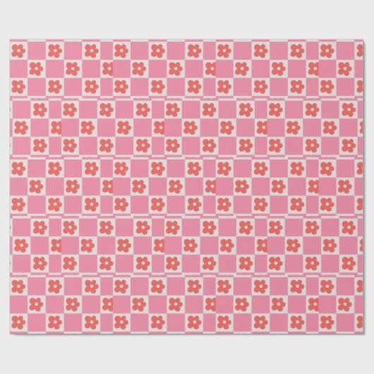 Moderne Floralverpackung | Elegante Botanik Geschenkpapier (Flach)