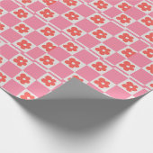 Moderne Floralverpackung | Elegante Botanik Geschenkpapier (Ecke)