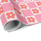 Moderne Floralverpackung | Elegante Botanik Geschenkpapier (Rolleneckpunkt)
