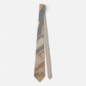 Moderne Fluid Marble Abstract Hochzeit Krawatte (Vorderseite)