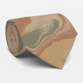 Moderne Fluid Marble Abstract Hochzeit Krawatte (Gerollt)