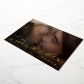 Moderne Folieneinladung (Gedreht)