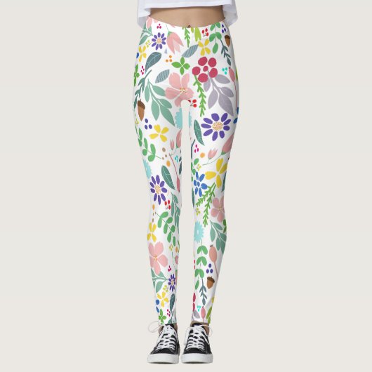 Moderne Foliine Leggings (Vorderseite)