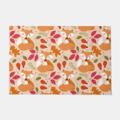 Moderne Folkfüchse Fußmatte (Vorderseite)