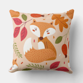 Moderne Folkfüchse Kissen