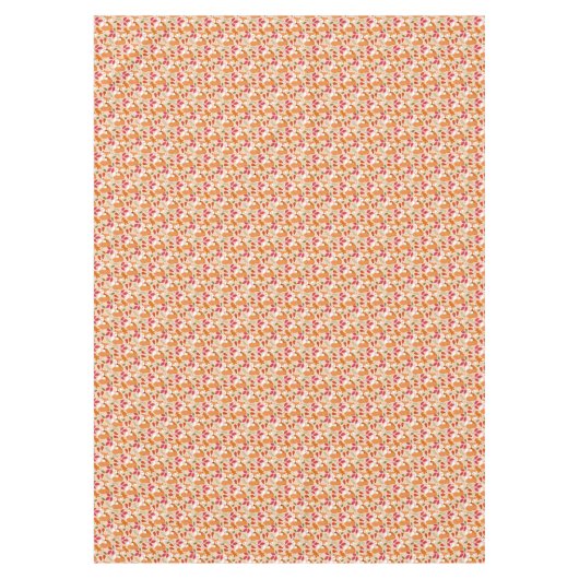 Moderne Folkfüchse Tischdecke (Vorderseite)