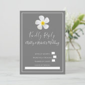 Moderne formale Klassik, weiß auf Grau, UAWG Einladung (Stehend Vorderseite)