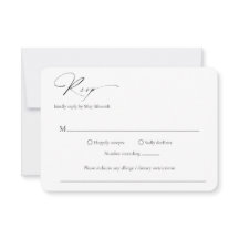 Moderne formelle Minimal Hochzeit