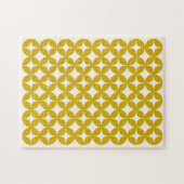 Moderne Formen aus dem Mittelalter in Mustard Yell Puzzle (Horizontal)