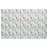 Moderne Formen des Mitteljahrhunderts Stoff (Yard (91,4 cm))