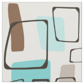 Moderne Formen des Mitteljahrhunderts Stoff (Nahaufnahme)