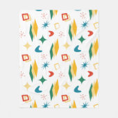 Moderne Formen - Retro-Mod, atomisch, mittelalterl Fleecedecke (Vorderseite)