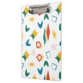 Moderne Formen - Retro-Mod, atomisch, mittelalterl Klemmbrett (Links)