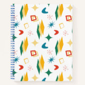 Moderne Formen - Retro-Mod, atomisch, mittelalterl Notizblock (Vorderseite)