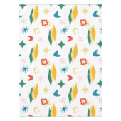 Moderne Formen - Retro-Mod, atomisch, mittelalterl Tischdecke (Vorderseite)