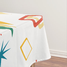 Moderne Formen - Retro-Mod, atomisch, mittelalterl Tischdecke