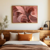 Moderne Formen Terracotta Rosa Poster