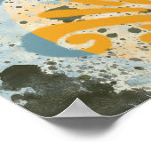 Moderne Formen und Farben Poster (Ecke)