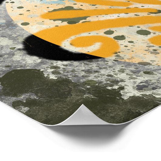 Moderne Formen und Farben Poster (Ecke)